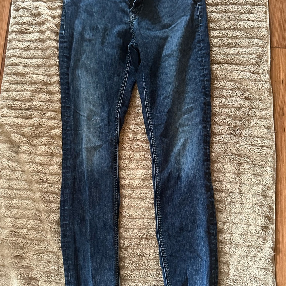 Silver Women's Blue Jeans
